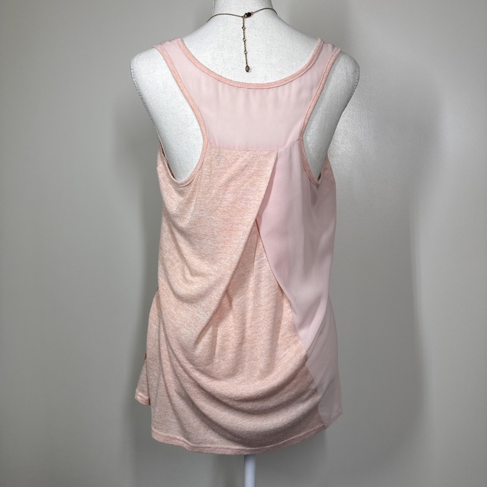 Vtg Y2K MISS ME Women's Sz M Racerback Burnout Tank Top Sequins Festival Aztec - Picture 11 of 16